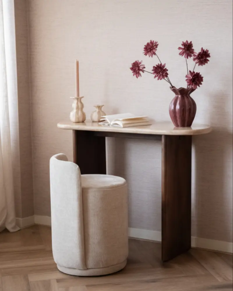 TILTIL Sidetable Elva Travertin