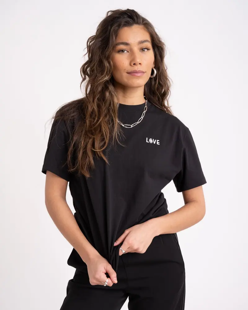 TILTIL Spread The Love Tee Black