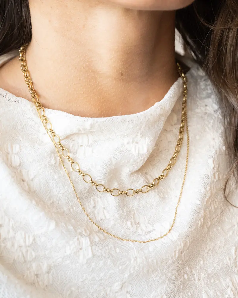 TILTIL Statement Ketting Fien Goud