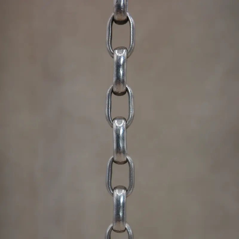 Timeless solid cable link chain