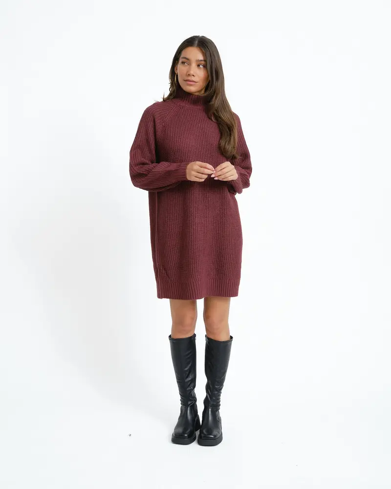 Timmy Knit Dress Fig