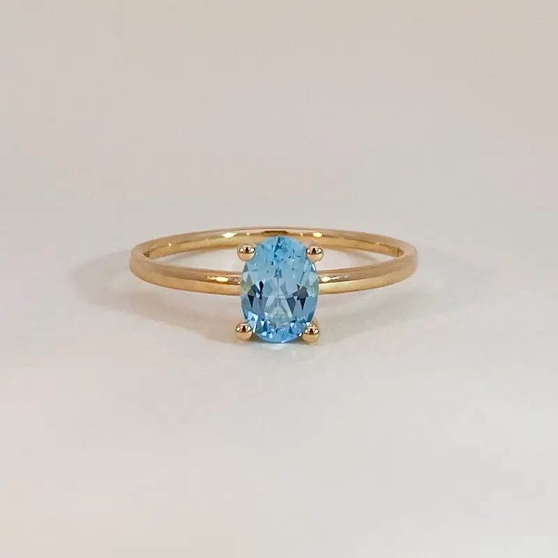 Topaz Oval Ring