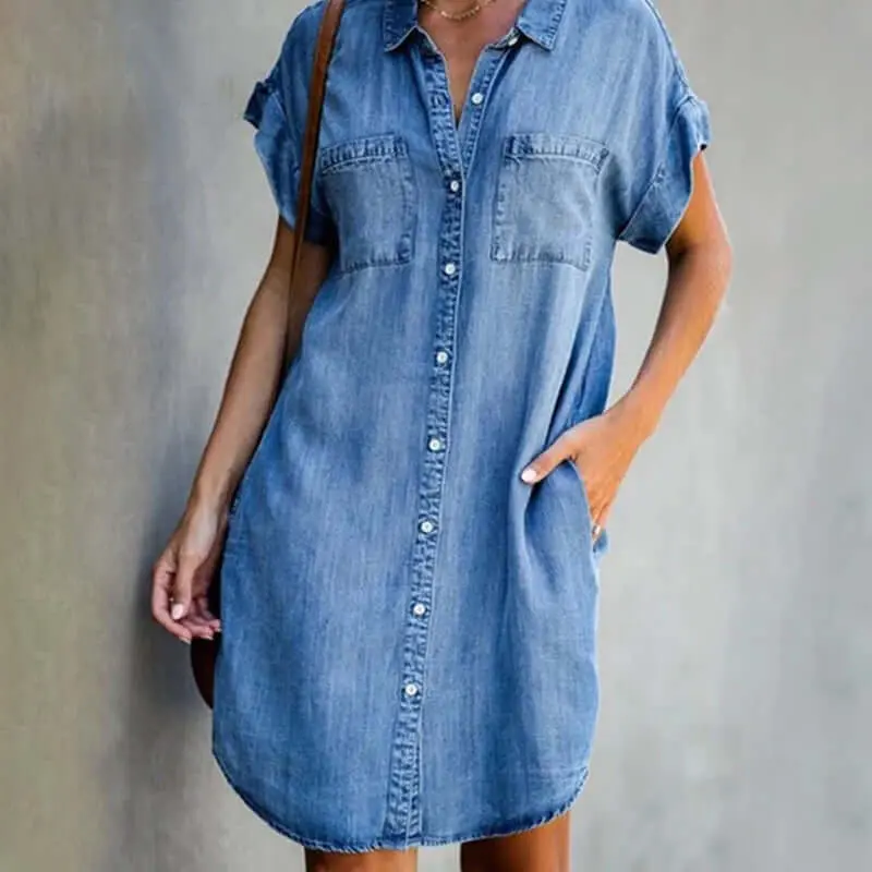 Trendiges Jeanskleid - Maeve