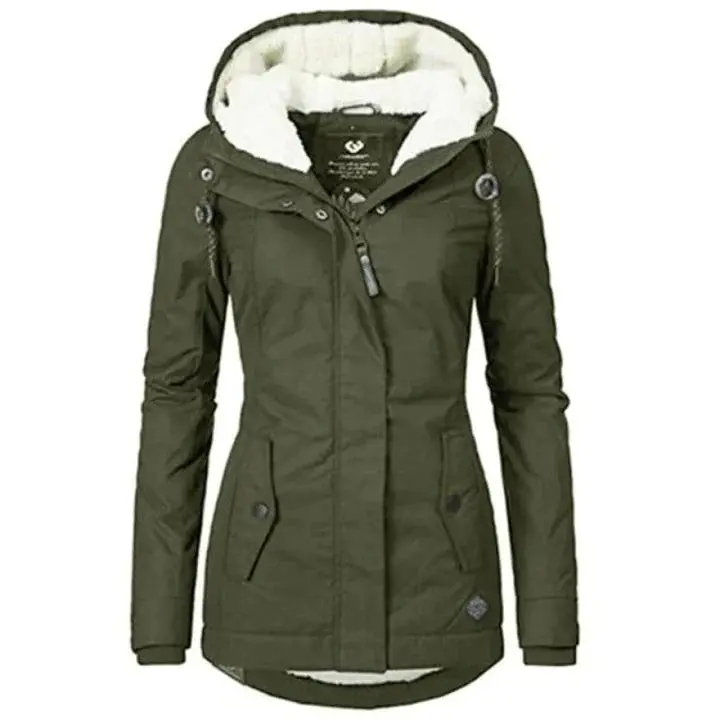 Trendy Wintermantel für Damen - Evelina Winterzauber Edition