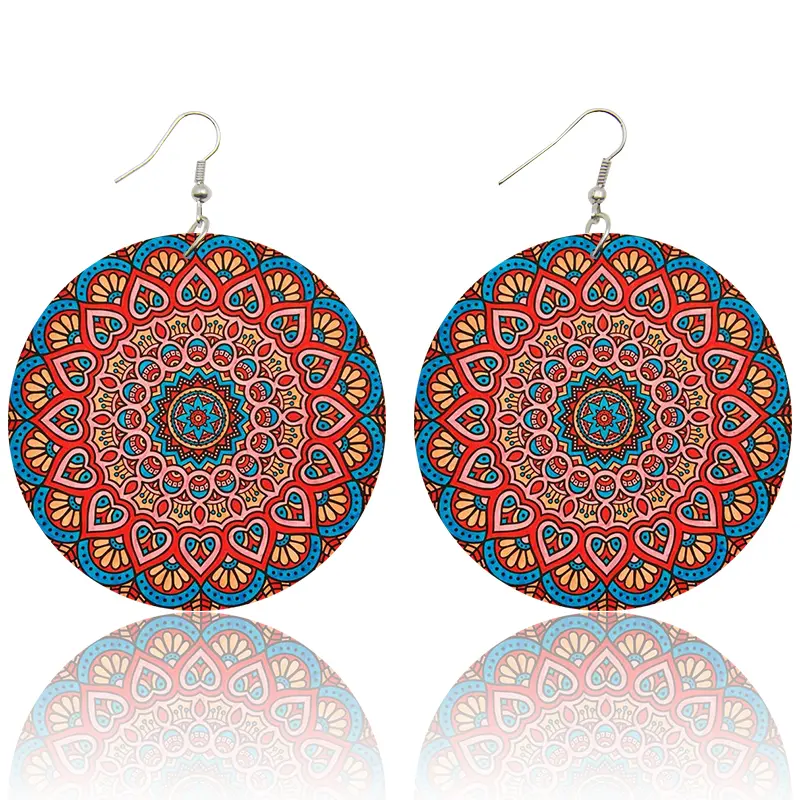 Tribal Flower | African inspired earrings