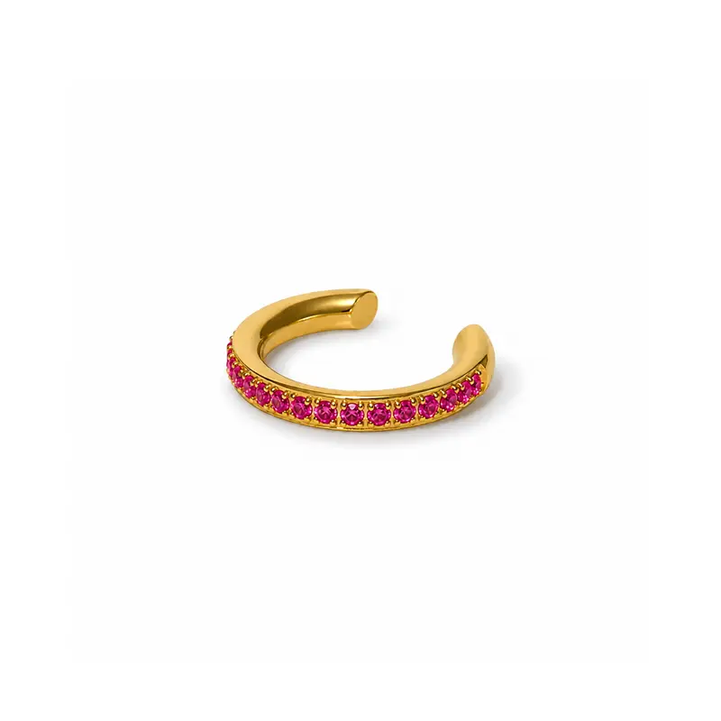 True Ear Cuff Hot Pink