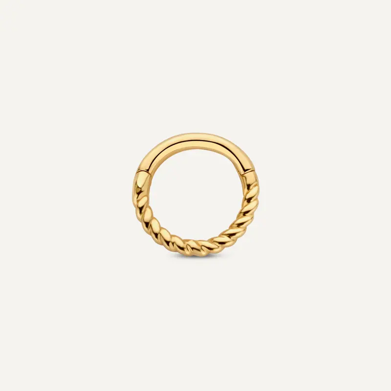 Twisted Cartilage Hoop Piercing (9mm)