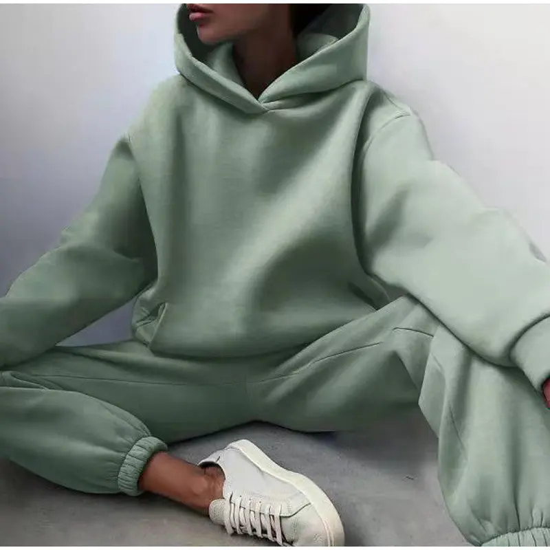 Übergroßer Jogginganzug mit hoher Taille | Das gemütlichste Herbst-Outfit