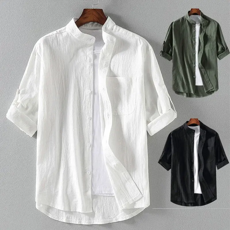 Übergroßes modisches Kragenshirt für Männer für Herbst 2025