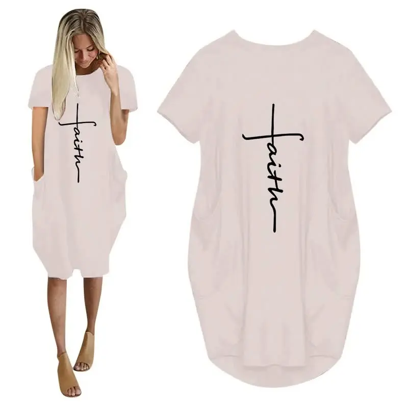 Übergroßes T-Shirt-Kleid ComfyShirt für Sommer 2025