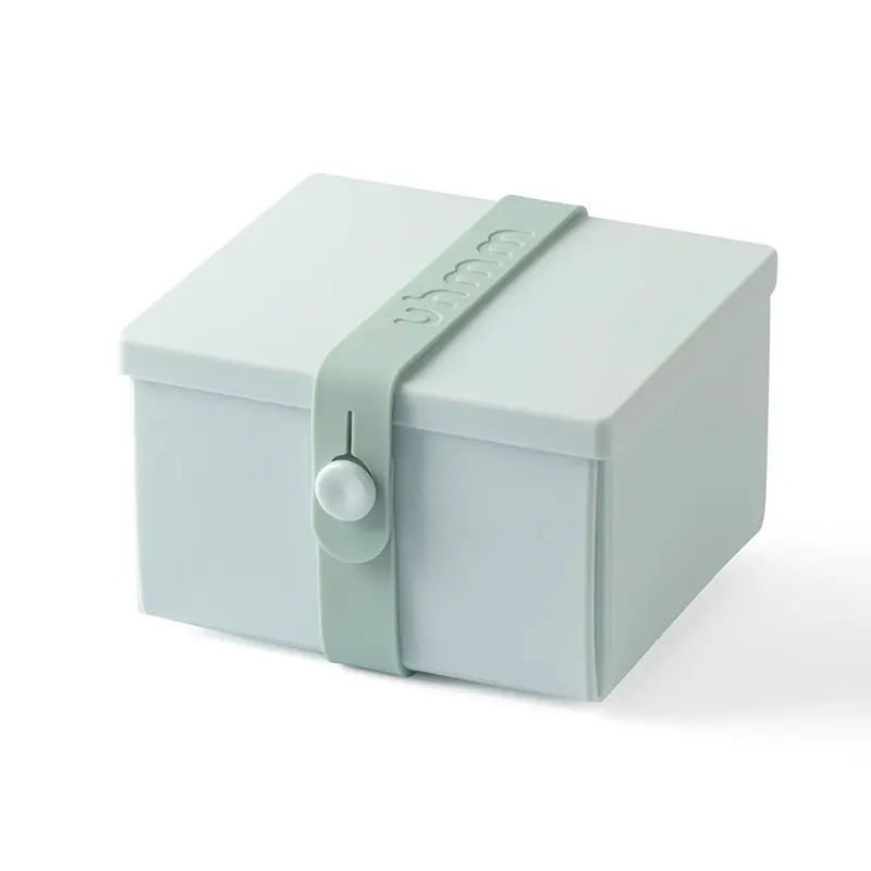 Uhmm Box no. 02 Deens Design Lunchbox | Morning Mist Lichtblauw