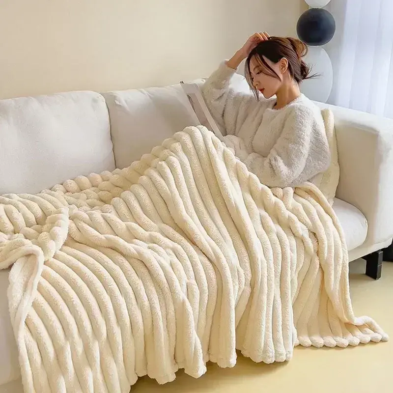Ultimative Winter Warme Plüschdecke - Kuschelnest