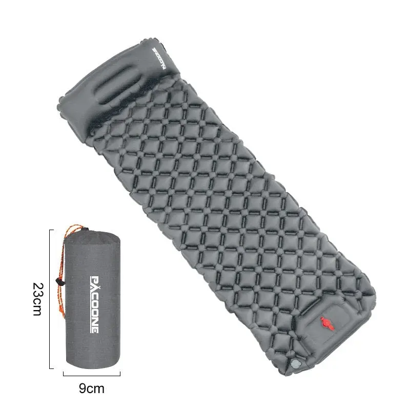 Ultraleichte Wasserdichte Isomatte mit Integrierter Pumpe – AirRest