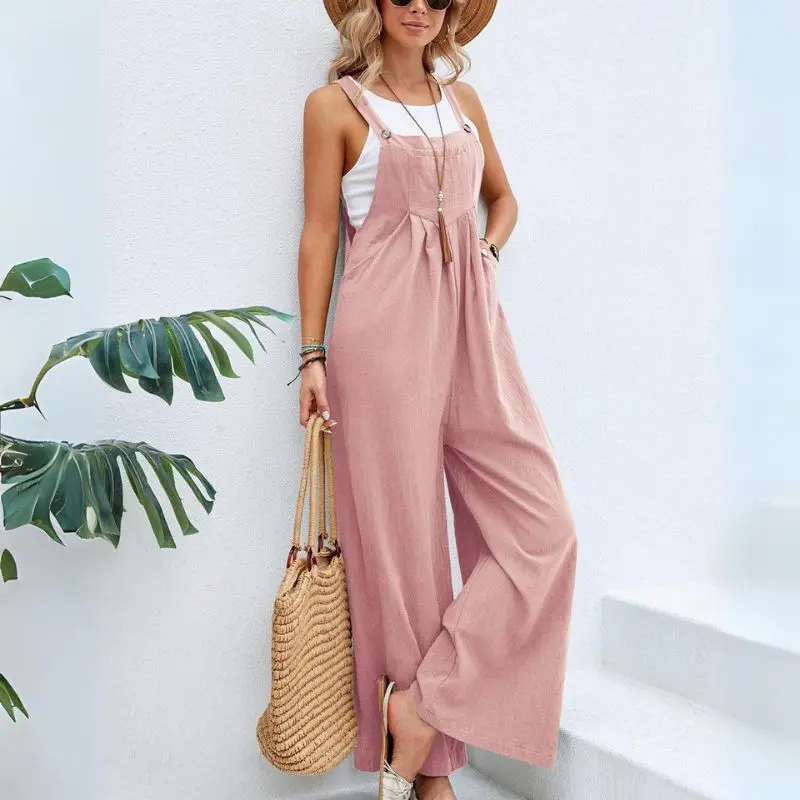 Urban Chic Damen Latzhose mit Taschen – Liv