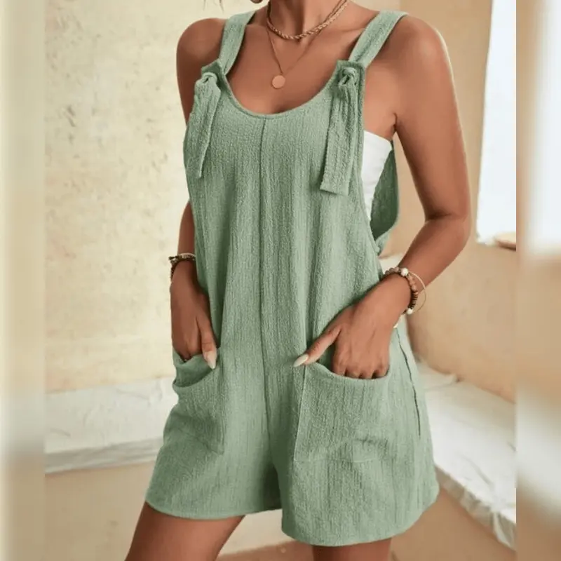 Vanessa - Eleganter Frühlings-Strampler Jumpsuit 2025