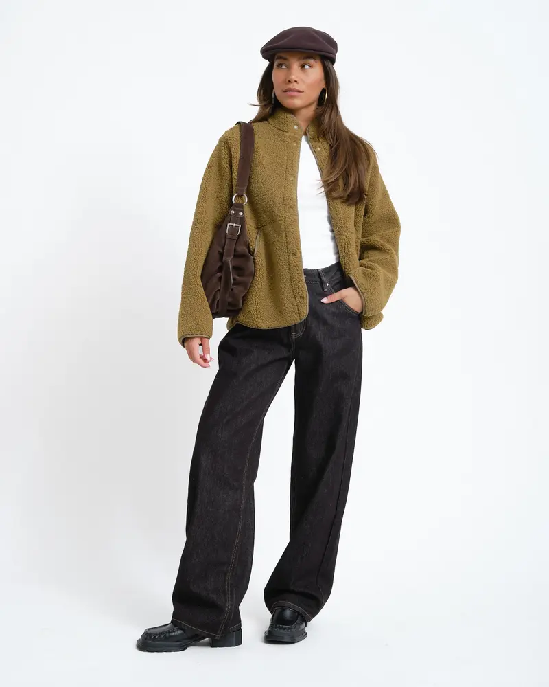 Vera Teddy Jacket Nutria