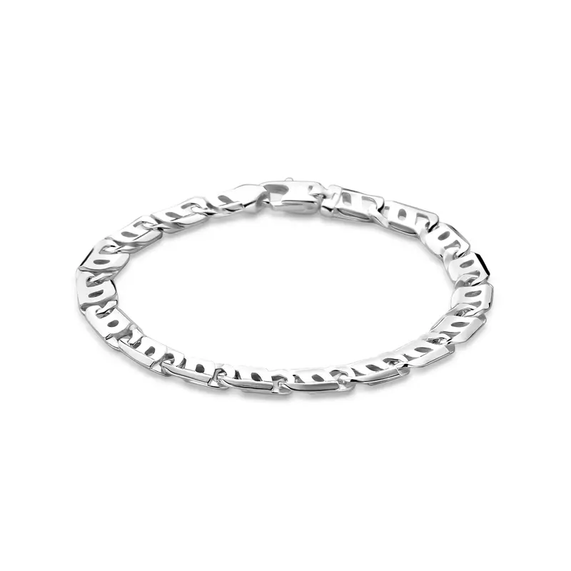 'Vico' 925 zilveren fantasie armband 7 mm