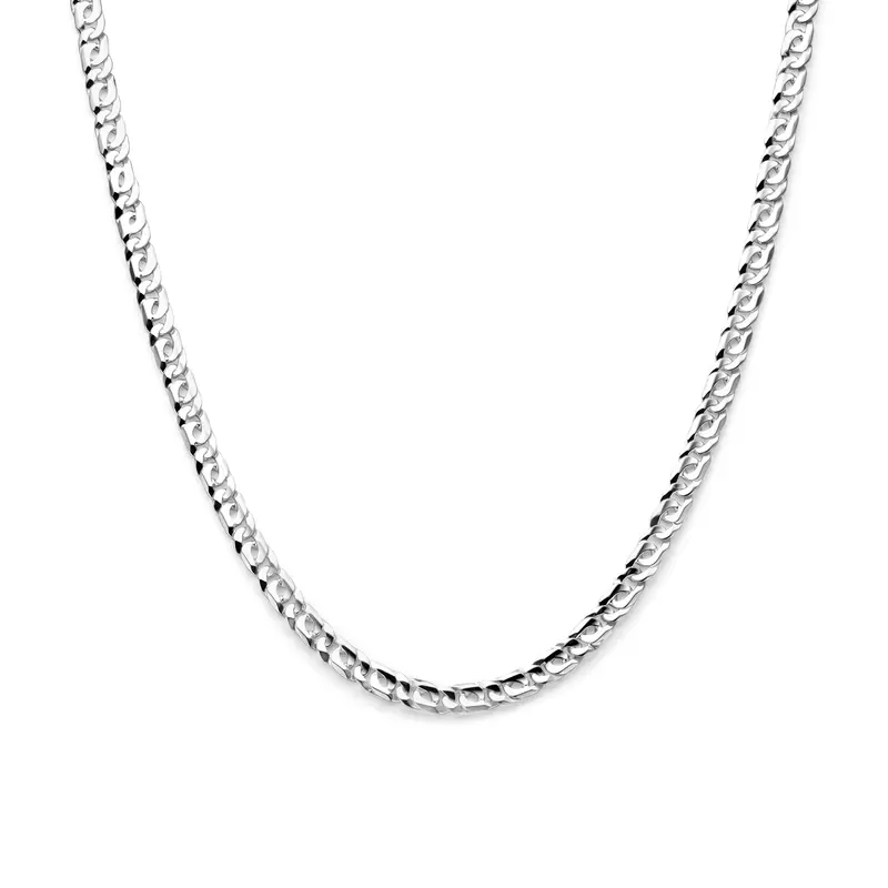 'Vico' 925 zilveren fantasie ketting 6,5 mm