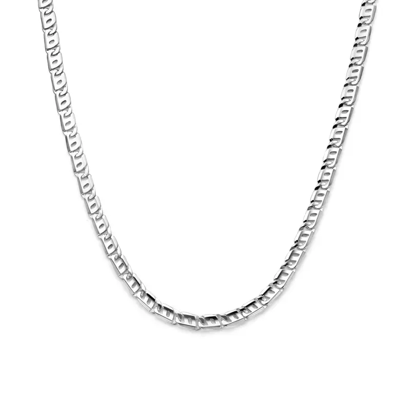 'Vico' 925 zilveren fantasie ketting 7 mm