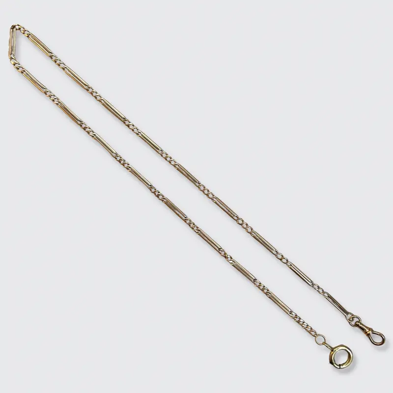 Victorian Fancy Link Watch Chain / Necklace