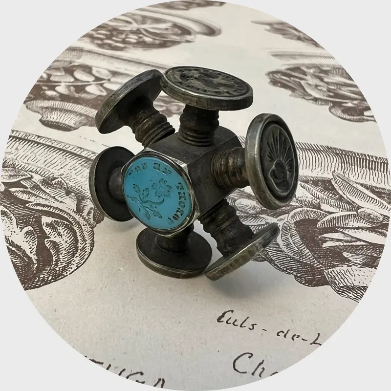 Victorian Scottish Wax Seal Wheel