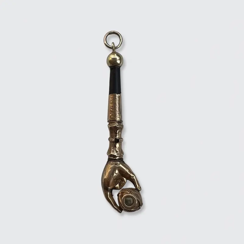 Victorian Stanhope Hand Pendant with a View of Paris