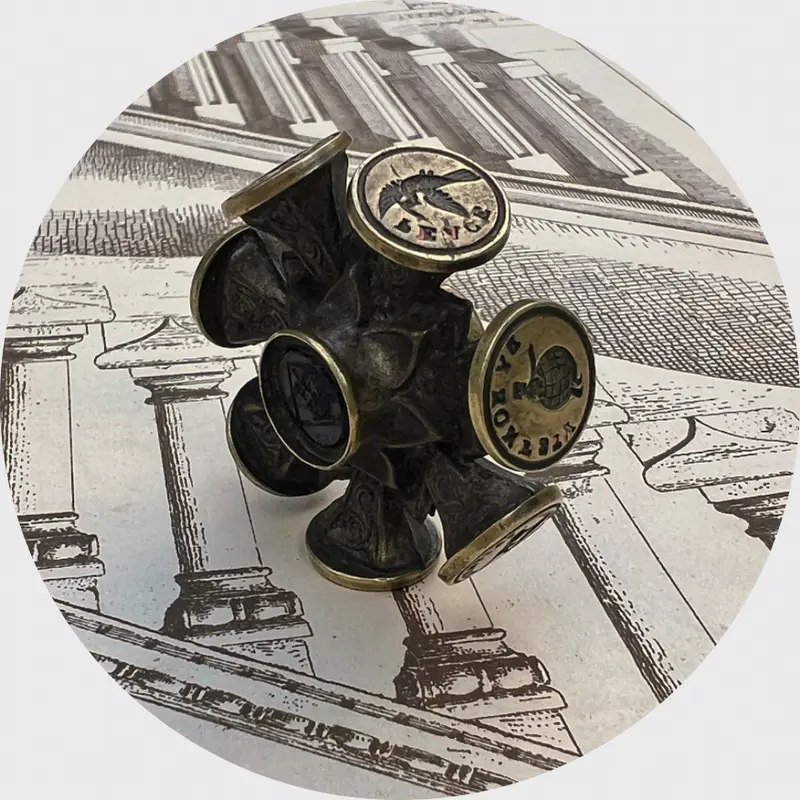 Victorian Wax Seal Wheel