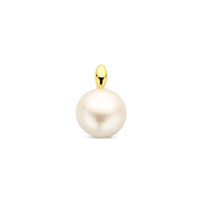 'Vienne' 14 karaat geelgouden hanger met parel