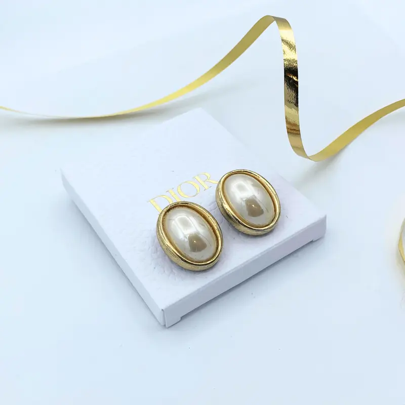 Vintage Dior Clip Earrings