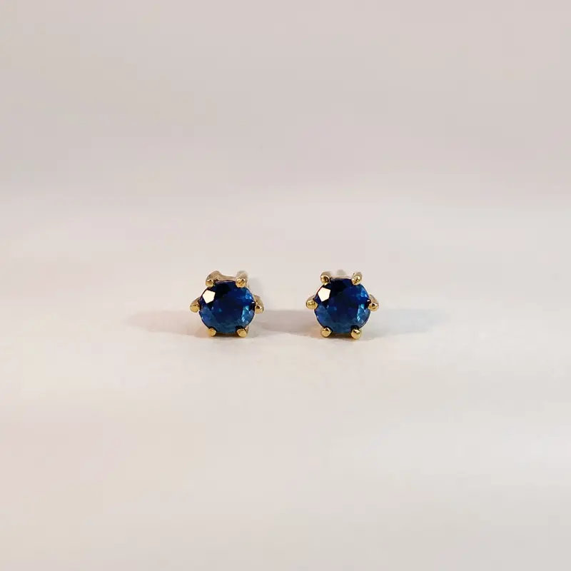 Vintage Sapphire Studs