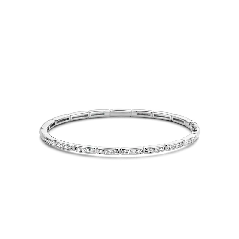 Vintage Zirconia Chain Bangle