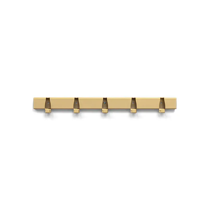 Wandkapstok Coatrack by the Meter | 50 cm Goud | Vij5