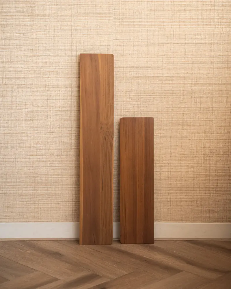 Wandplank Craftsman Teak Wood
