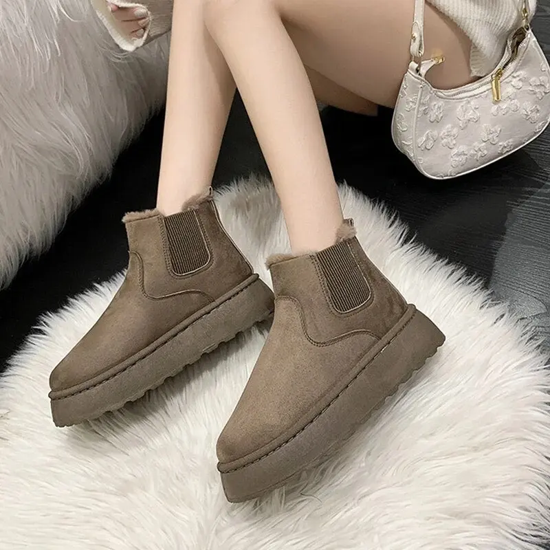 Warme und Bequeme Winterstiefel für Damen – FrostFlair Winterzauber Edition