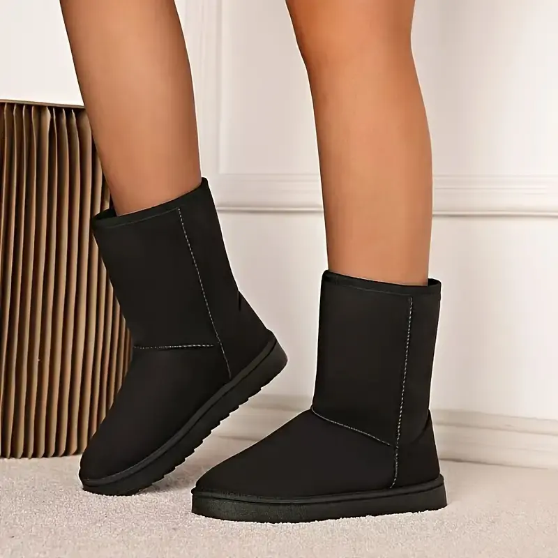 Warme Winter-Slip-On Boots mit Fleece-Futter – Aria