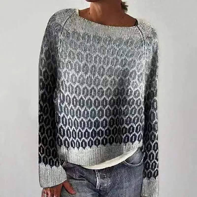 Warmer Damenpullover mit Stilvollen Herbstdetails - Nova