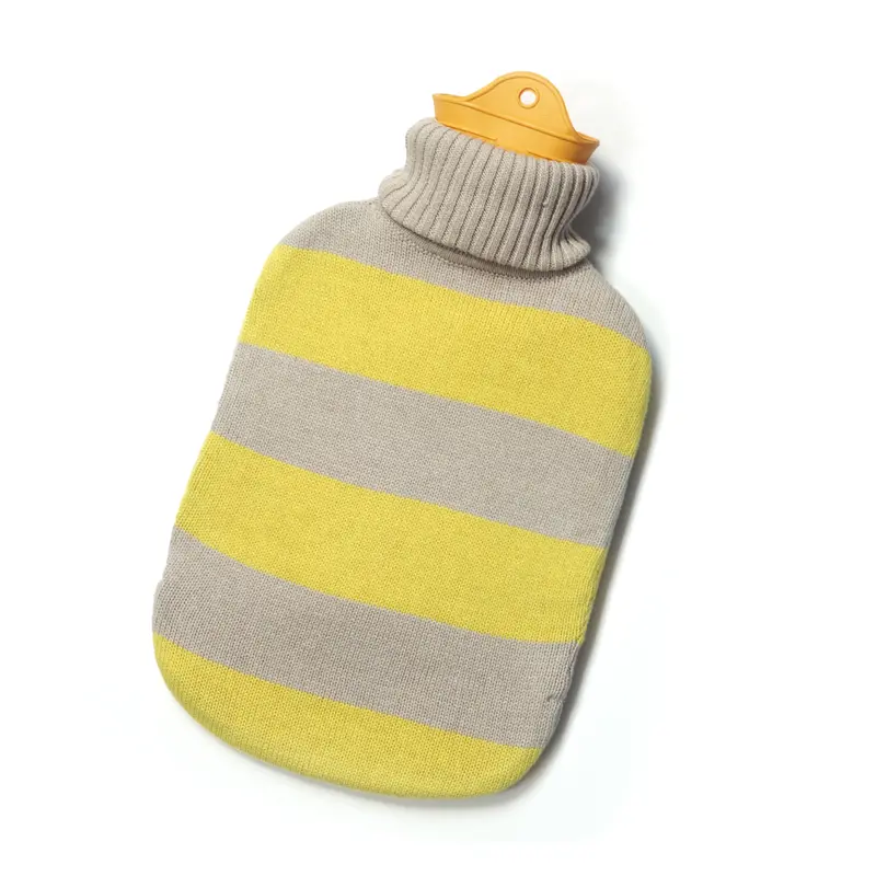 Warmwaterkruik met Hoes | Geel & Beige | Suite702