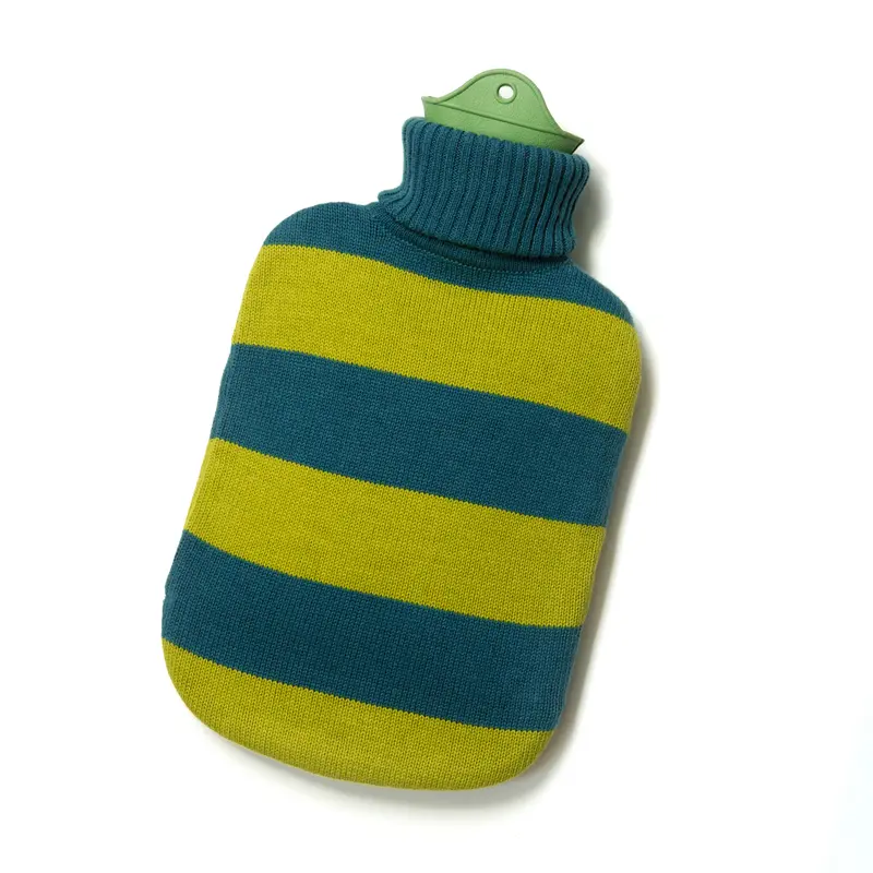 Warmwaterkruik met Hoes | Teal & Lime Green | Suite702