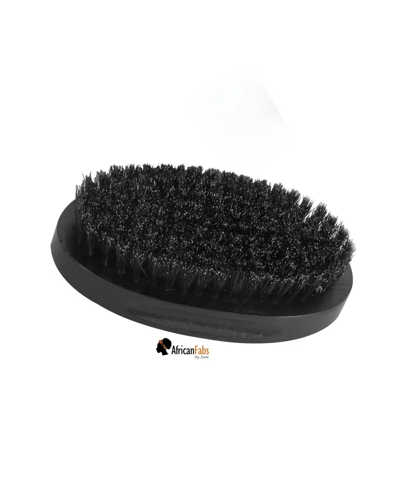 Wave Brush - Soft-Medium 360 Waves brush for hairstyle durag cap - Black - Unisex