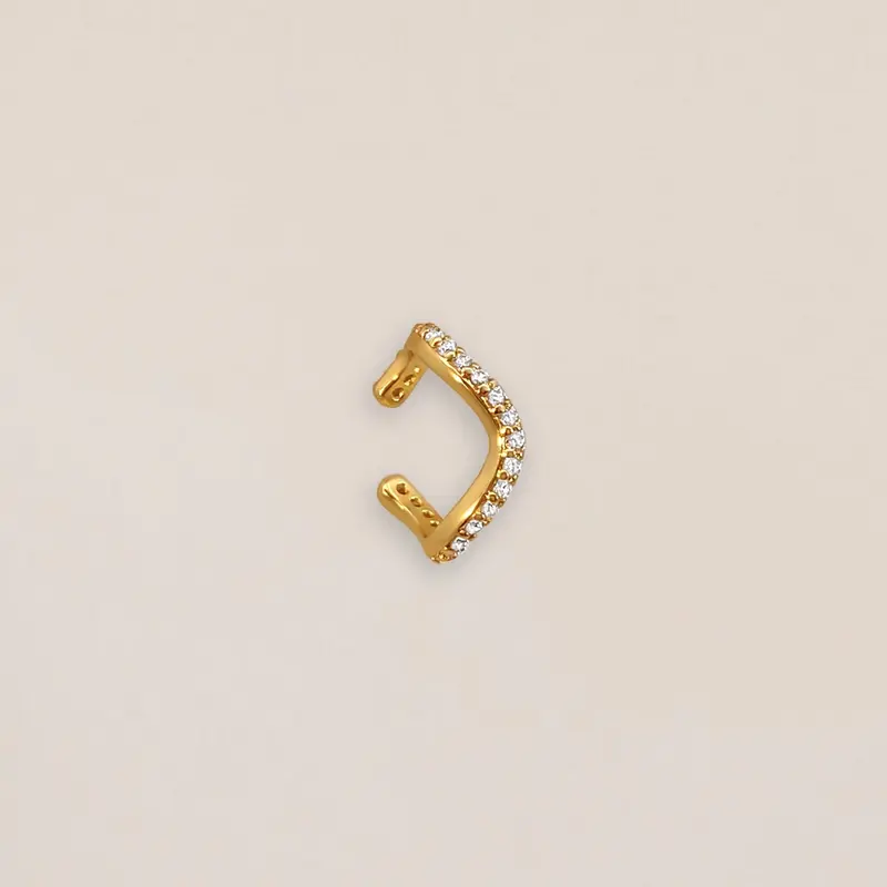 Wavy Spark Ear Cuff