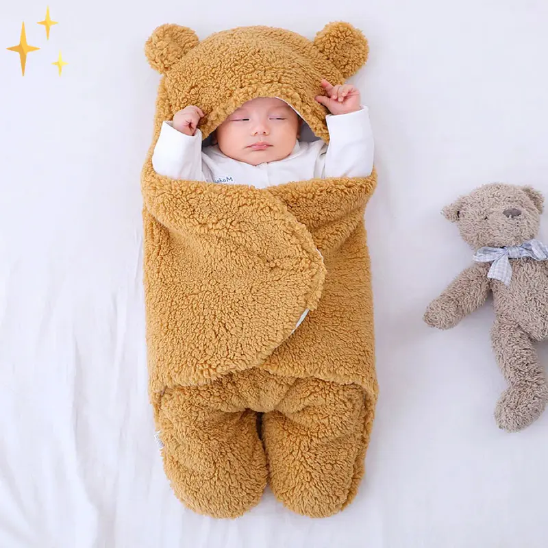 Weicher Babyschlafsack – Winterzauber SnuggleNest