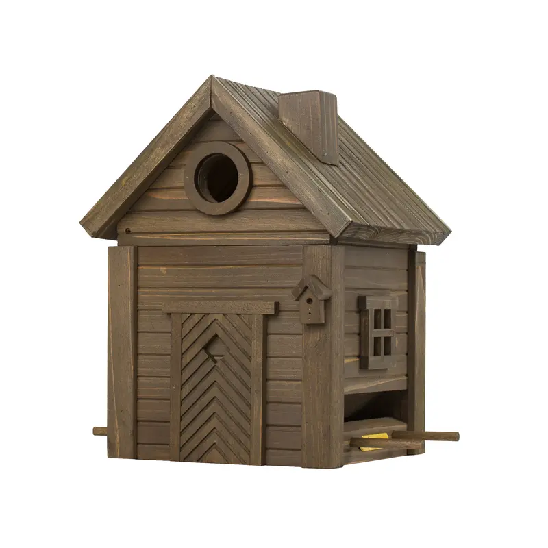 Wildlife Garden Multiholk Houten Vogelhuisje & Nestkast | Green Umber