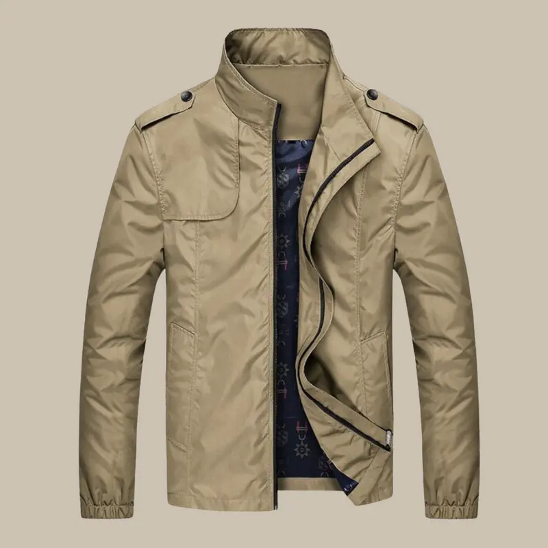 Winddichte Herrenjacke mit Kragen - Camden Herbstedition