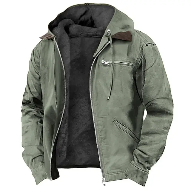 Winddichte Outdoor-Winterjacke mit warmer Fütterung – Stormlock