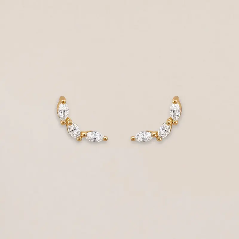 Wing Stud Earrings