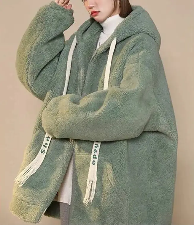 Winter-Fleecejacke in Übergröße - Kuschelige Wärme für kalte Tage