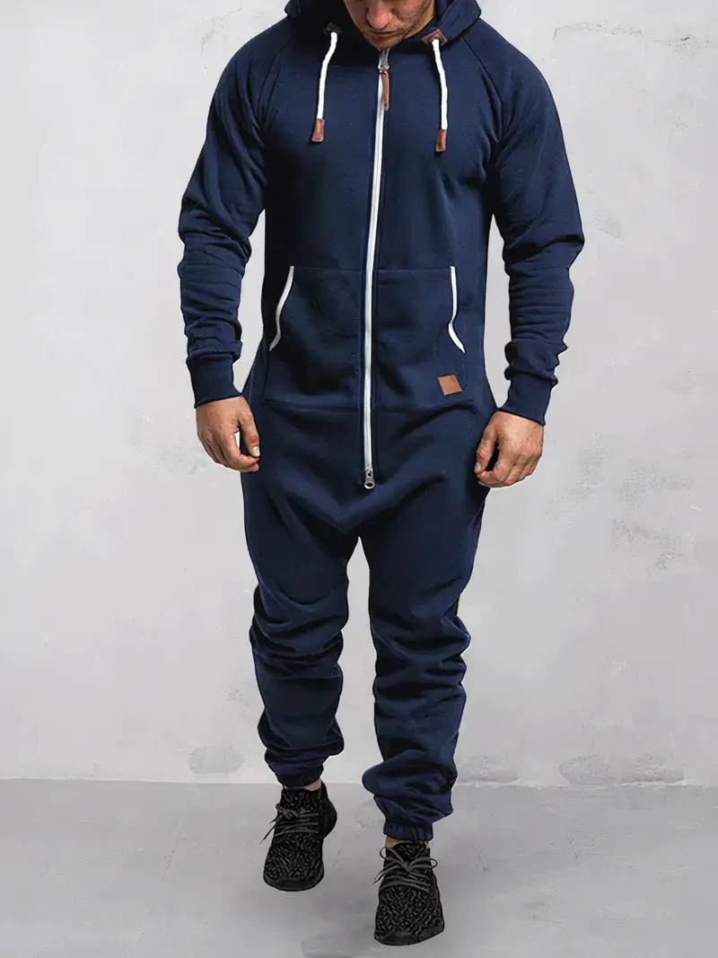 Winter-Hoodie-Trainingsanzug für Herren - EliteTrack