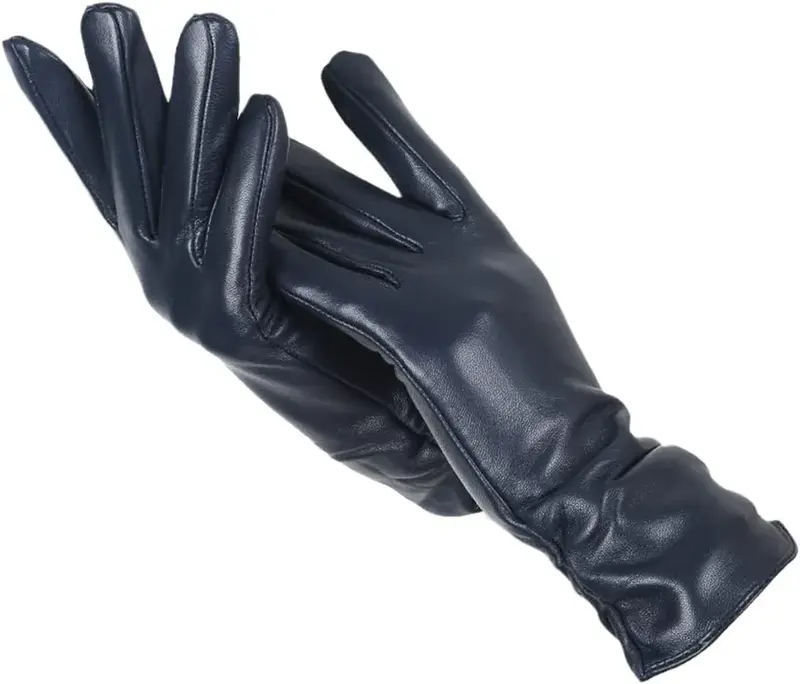 Winterliche Damenlederhandschuhe - LuxLeather
