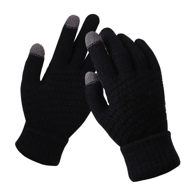 Winterliche gestrickte Touchscreen-Handschuhe | Stilvoll und funktional - Eive