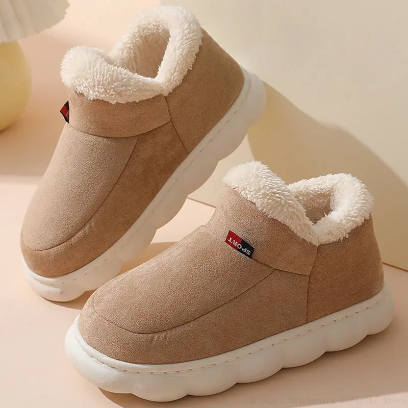 Winterliche Komfort-Fellpantoffeln – Sofie